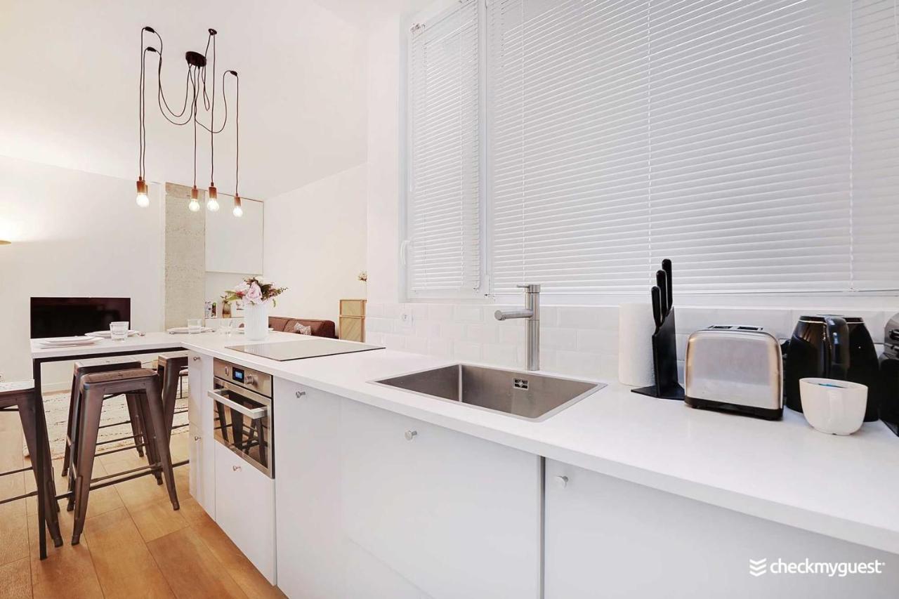 Modern Apartment - 2Br-6P- Oberkampf-Republique ปารีส ภายนอก รูปภาพ
